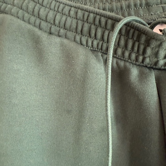 Adidas Originals Womens Trefoil Stripe Sweatpants Green Joggers XS - Picture 2 of 4
